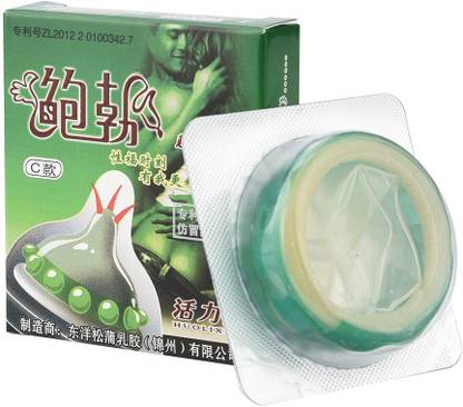 Yunman Bigger Dots and Spike Overtime Range Ribbed, Contour, Dotted Condom