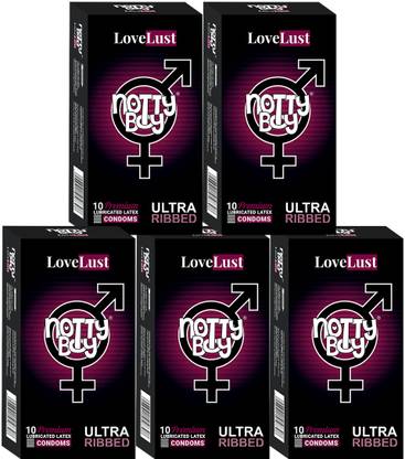 NottyBoy Ultra Ribs Extra Ribbed Condom