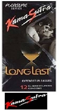 Kamasutra Longlast Extended Pleasure (Pack of 1) (12N) K A Condom