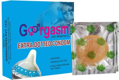 GOORGASM Extra Dotted And Ultra Thin Condom For Man Condom
