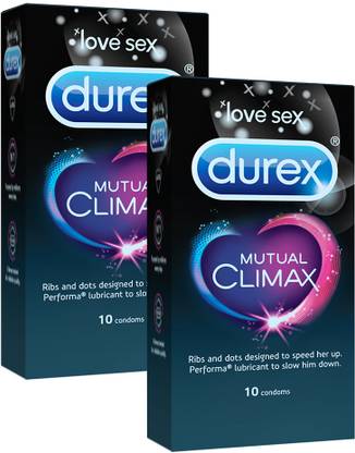 DUREX Mutual Climax for Shared Pleasure Condom