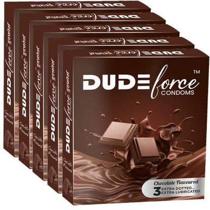 DUDEFORCE Chocolate Flavour Condom
