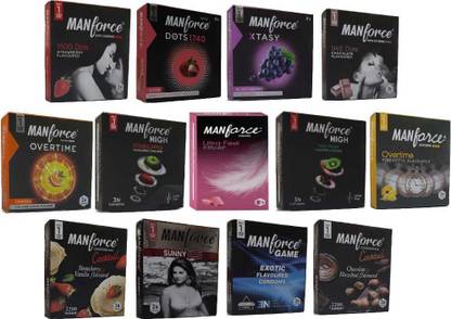 MANFORCE Ultra Thin , Extra Dotted , Flavoured Condom