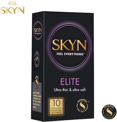 SKYN ELITE Feel Everything Ultra Thin & Ultra Soft Non-Latex The Next Generation of Condom