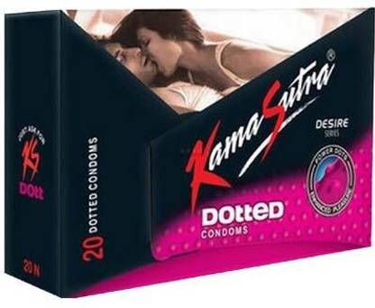 Kamasutra Dotted Condom 20's pack (20S) Condom