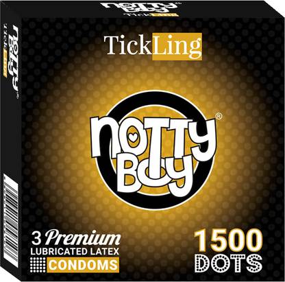 नॉटिबॉय टिकलिंग सुपर डॉटेड 1500 डॉट्स कंडोम
