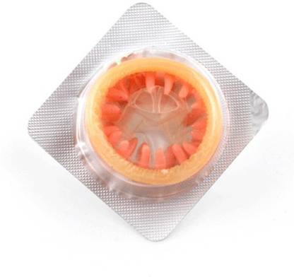 Yunman Special Shape Latex Sensitive Ribbed Dotted Extra Time More Pleasure Condom