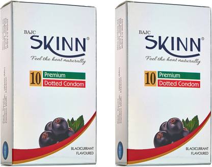 SKINN by TITAN Black Current Condom