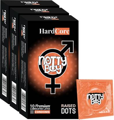 NottyBoy 576 Raised Dots Dotted Condom