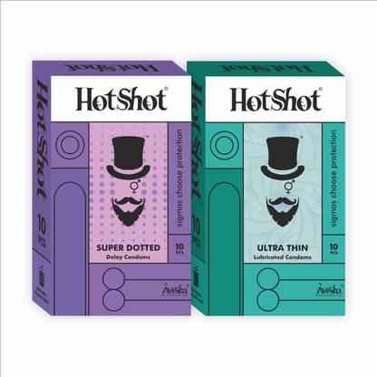 HOTSHOT Extra Delay Super Dotted and Ultra Thin Condom