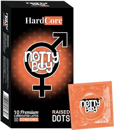 NottyBoy 576 Raised Dots Dotted Condom