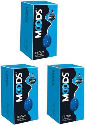 MOODS LuvStock All Night Climax Delay-Extra Time Condom
