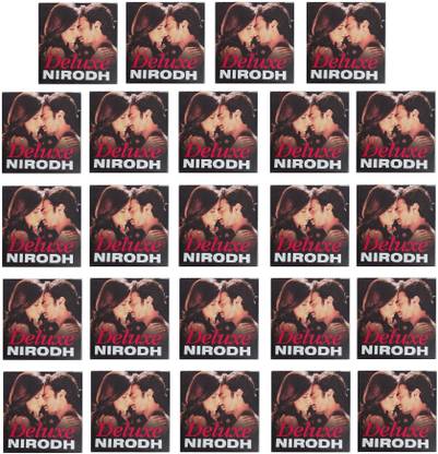 DELUXE Nirodh Lubricated Condoms (Pack of 120), Secret Delivery Condom