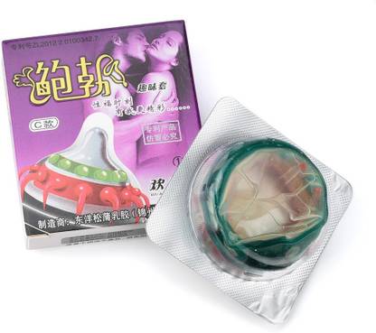Yunman 4 in One - Ribbed, Dotted, Delay & Spike Pleasure Fit Condom
