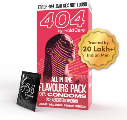 Bold Care All-In-One Multi-Flavour Condoms Pack Condom