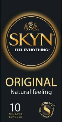 SKYN Original Non Latex Condoms Pack of 10 Condom