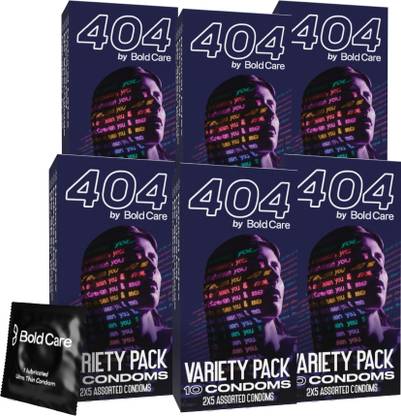 Bold Care 404 Variety Pack Condom