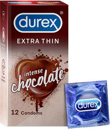 DUREX Chocolate Flavoured Condoms - 12 Count Condom