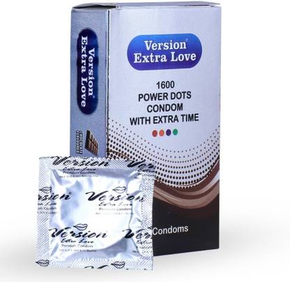 Version condom men extra dotted extra time chocolate flavored Condom