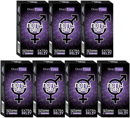 NottyBoy Extra Pleasure Time Delay Condom