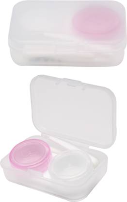VIVID Contact Lens with Tweezer And Lens Stick Easy to Carry LC-3052 PINK