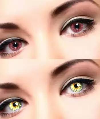 Globalead Natural Premium Eye Color Contact Lens (Pink and Violet)