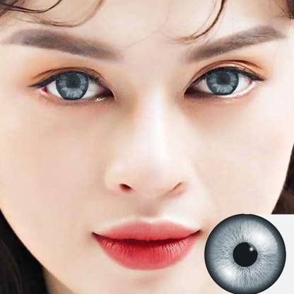 Globalead Natural Premium Eye Color Contact Lens (Grey)