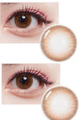 PERLENTE Eye Monthly Disposable (0.00, Colored Contact Lenses