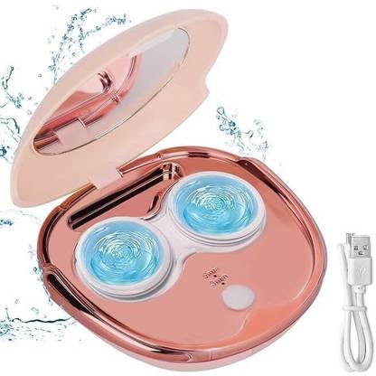 DHAVJ Portable Ultrasonic Contact Lens Cleaner Machine With USB Charging Cable