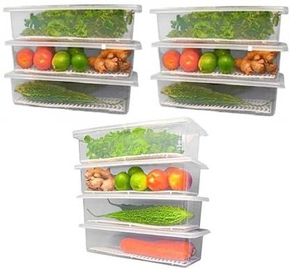 DEEJET Plastic Fridge Container  - 1500 ml