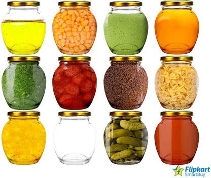 Flipkart SmartBuy Glass Grocery Container  - 400 ml
