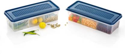 yornext Plastic Fridge Container  - 2000 ml