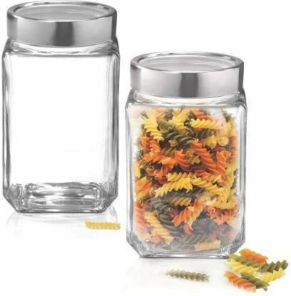 CROCO JAR Glass Cereal Dispenser  - 1000 ml