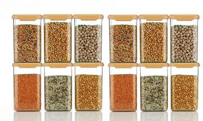 kokailkitchan Plastic Grocery Container  - 1200 ml