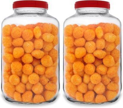 CROCO JAR Glass Grocery Container  - 4.5 L