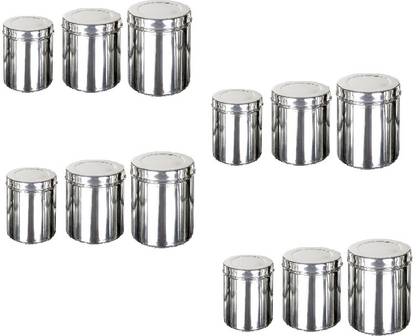 Milimercury Steel Grocery Container  - 800 ml, 1150 ml, 1500 ml