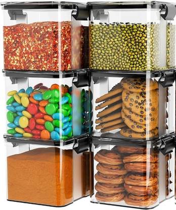 4 SACRED Plastic Grocery Container  - 700 ml