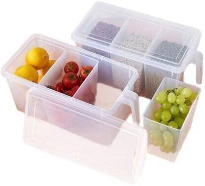 Jay Shree Gopal Plastic Fridge Container  - 3 L