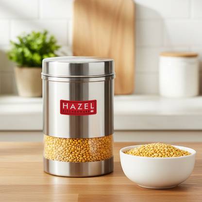 HAZEL Steel Grocery Container  - 600 ml