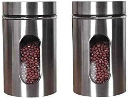 kalsariya dharmesh Steel, Glass Grocery Container  - 325 ml, 500 ml, 850 ml