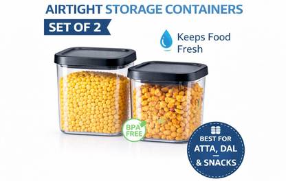 Rasoi bazaar Plastic Grocery Container  - 550 ml