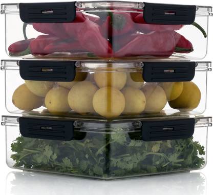 Sloppy Plastic Fridge Container  - 2000 ml