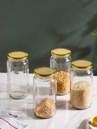 Nestasia Glass Grocery Container  - 950 ml