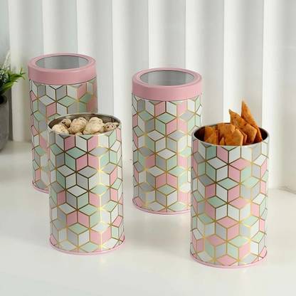 JARSOME Steel Grocery Container  - 3400 ml