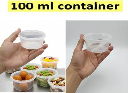 Shubham Technoplast Plastic Utility Container  - 100 ml