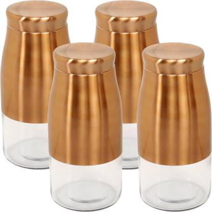 Flipkart SmartBuy Steel, Glass Grocery Container  - 2250 ml