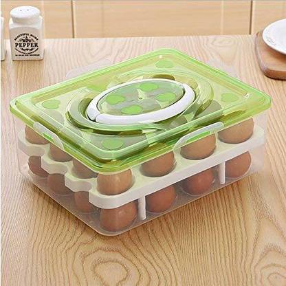 Birudmart Plastic Egg Container  - 2.5 dozen