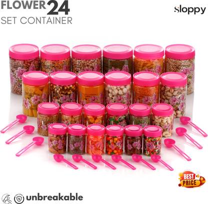 Sloppy Plastic Grocery Container  - 1250 ml, 650 ml, 380 ml, 280 ml
