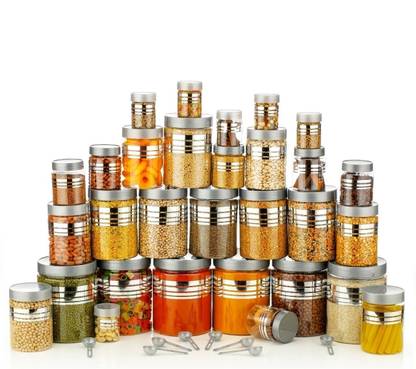 nariya Plastic Grocery Container  - 1200 ml, 650 ml, 350 ml, 250 ml
