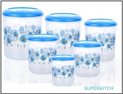 superkitch Plastic Grocery Container  - 12000 ml, 8000 ml, 6000 ml, 3000 ml, 2000 ml, 1000 ml